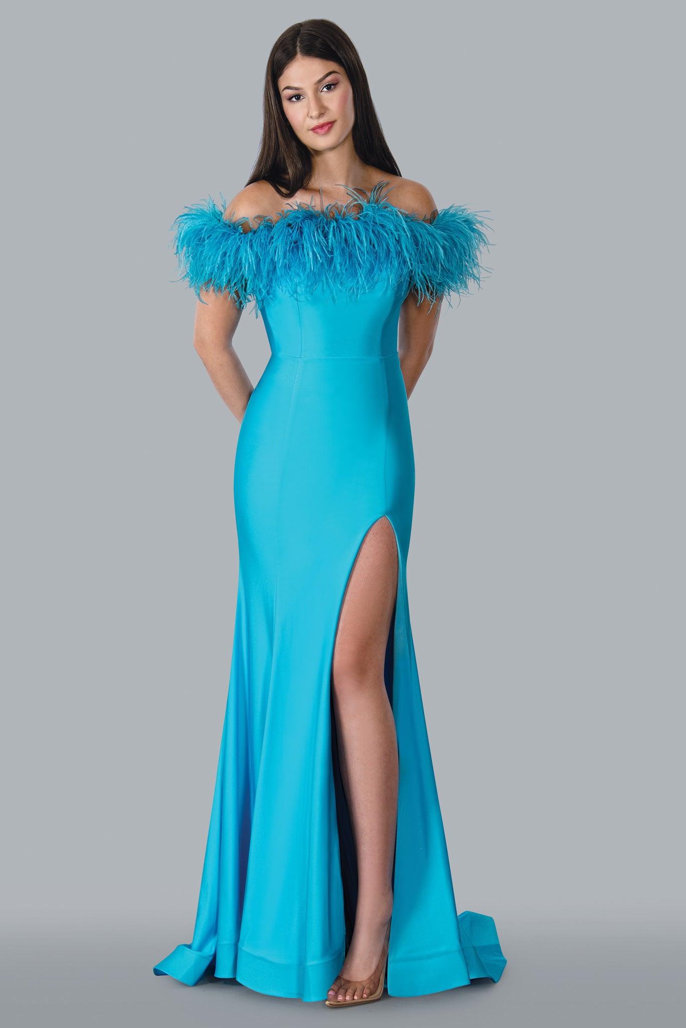 Turquoise Stella Couture 23127 Off Shoulder Long Evening Gown For 204 turquoise-stella-couture-23127-off-shoulder-long-evening-gown-for-204