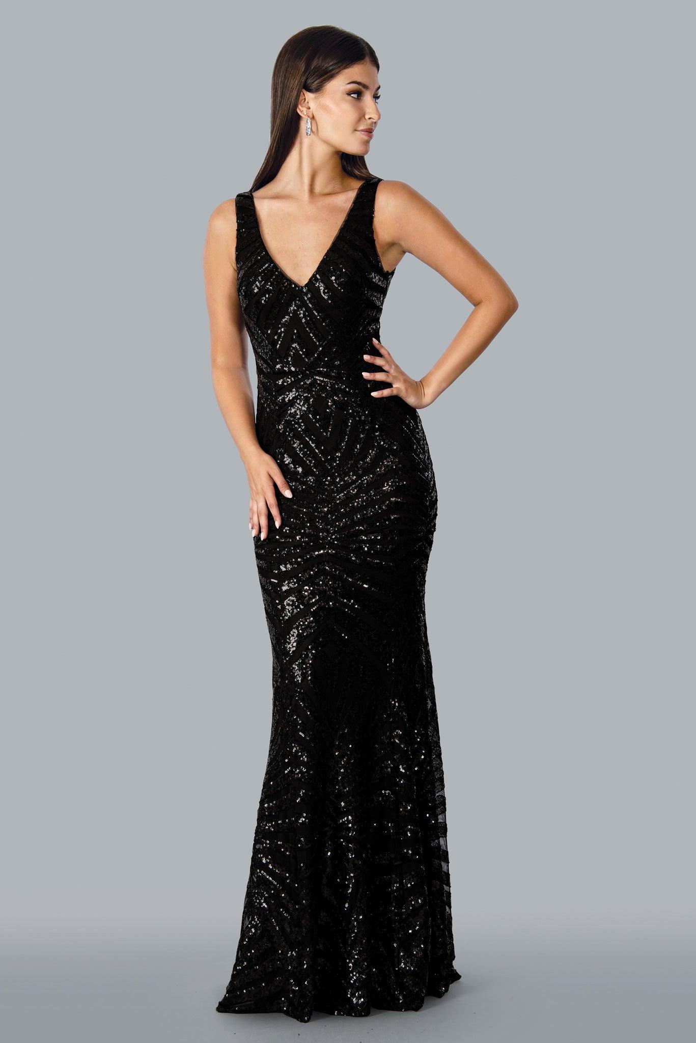 Stella Couture 23168 Sleeveless Long Prom Dress