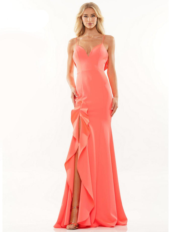 Colors 2646 Colors Long Formal Mermaid Fit Prom Dress