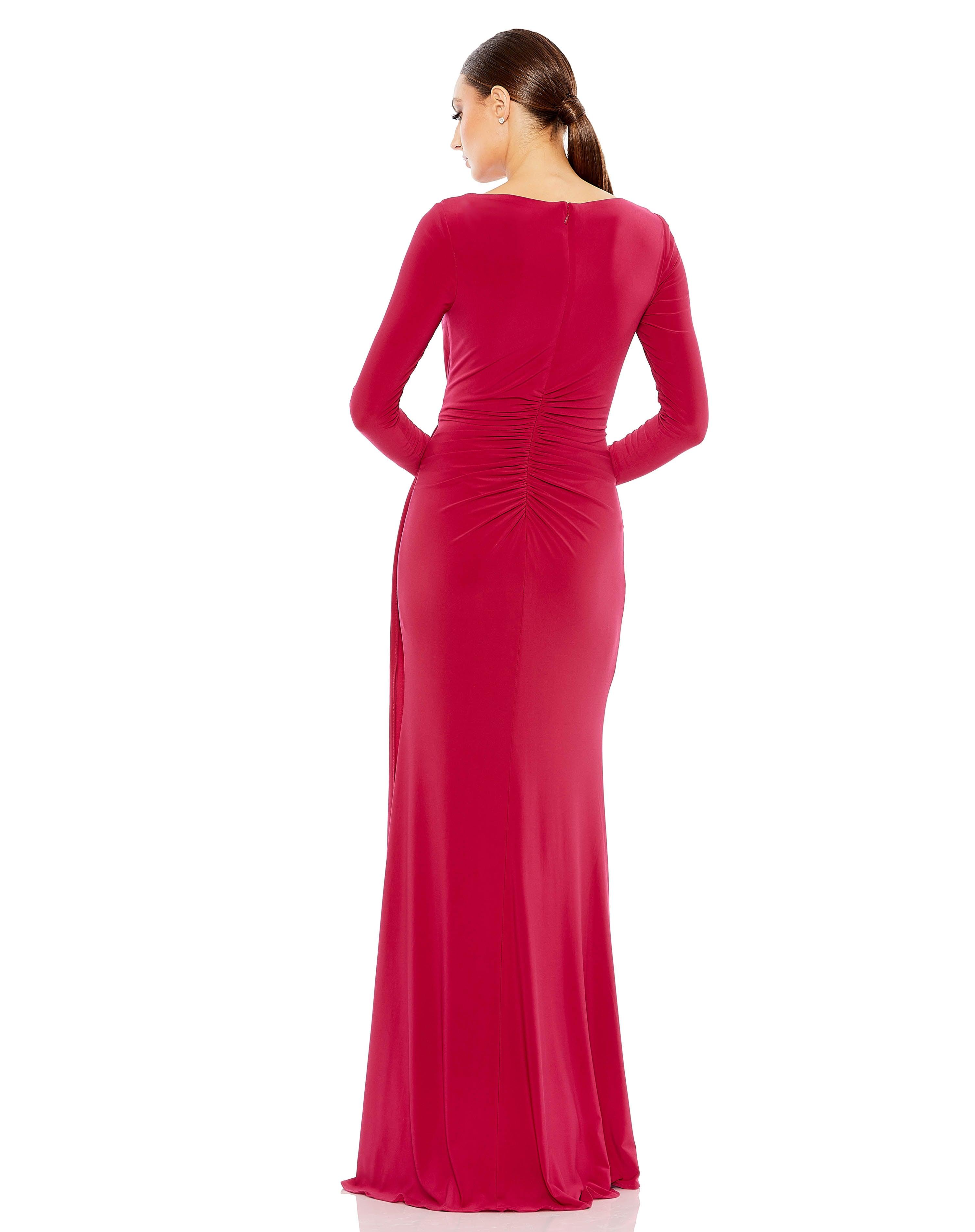 Mac Duggal 26714 Long Sleeve Formal Dress