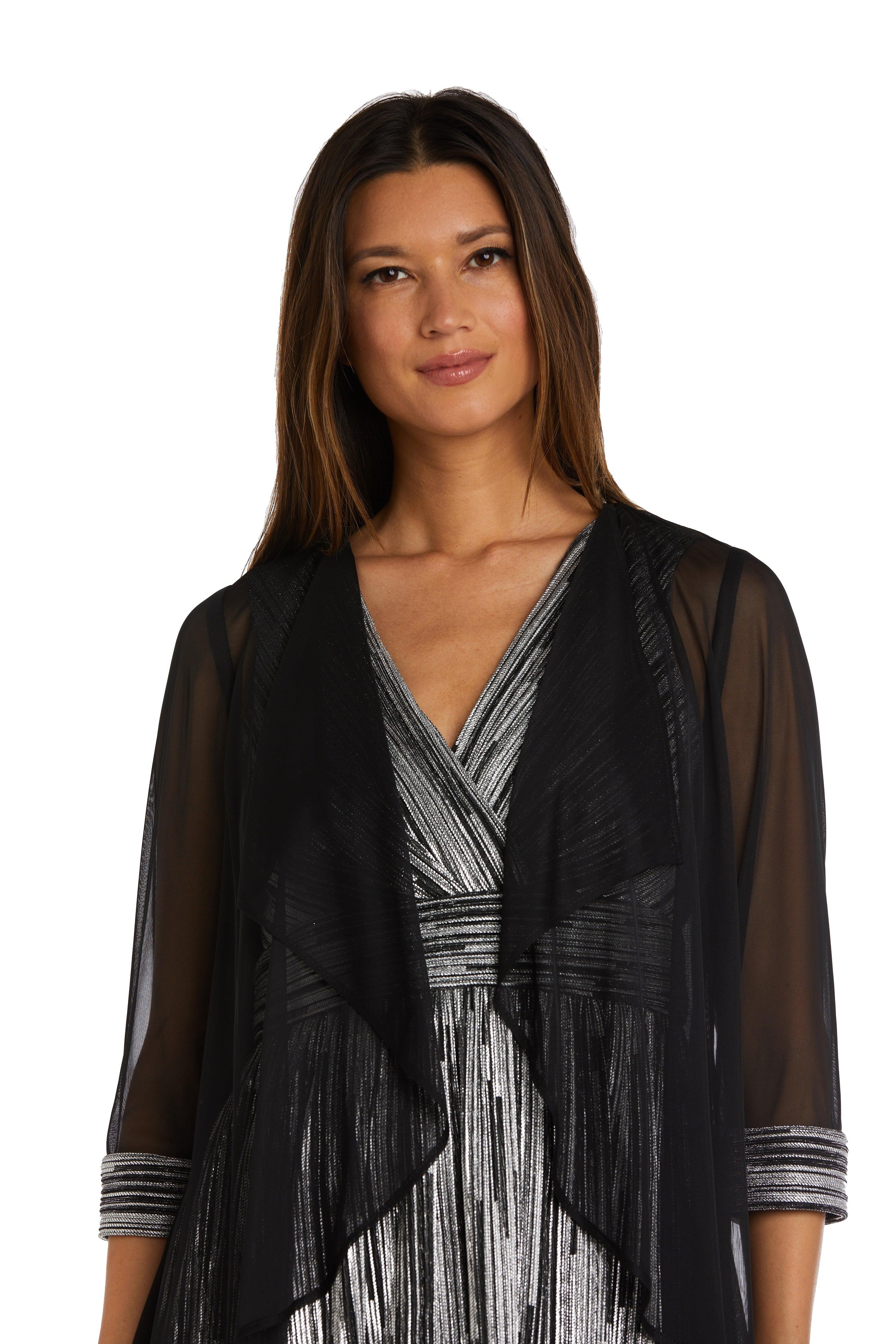 Mother of the Bride Dresses Long Mother Of The Bride Dress Black/Silver