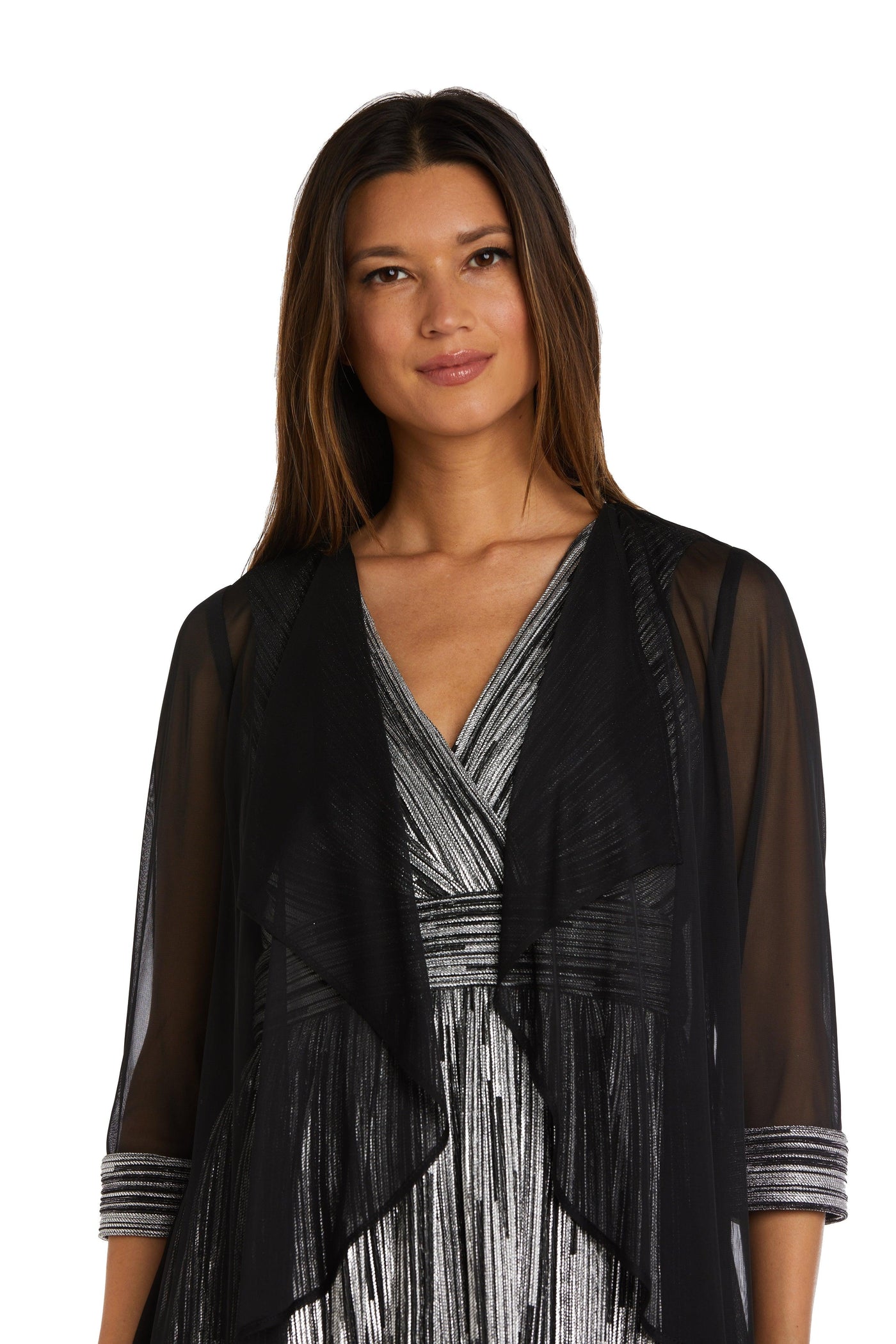 Mother of the Bride Dresses Long Mother Of The Bride Dress Black/Silver