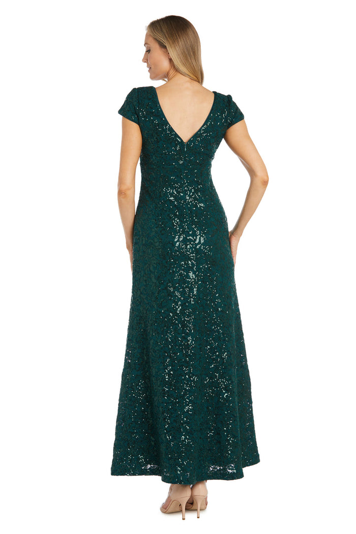 Mother of the Bride Dresses Long Mother of the Bride Sequin Formal Dress Hunter