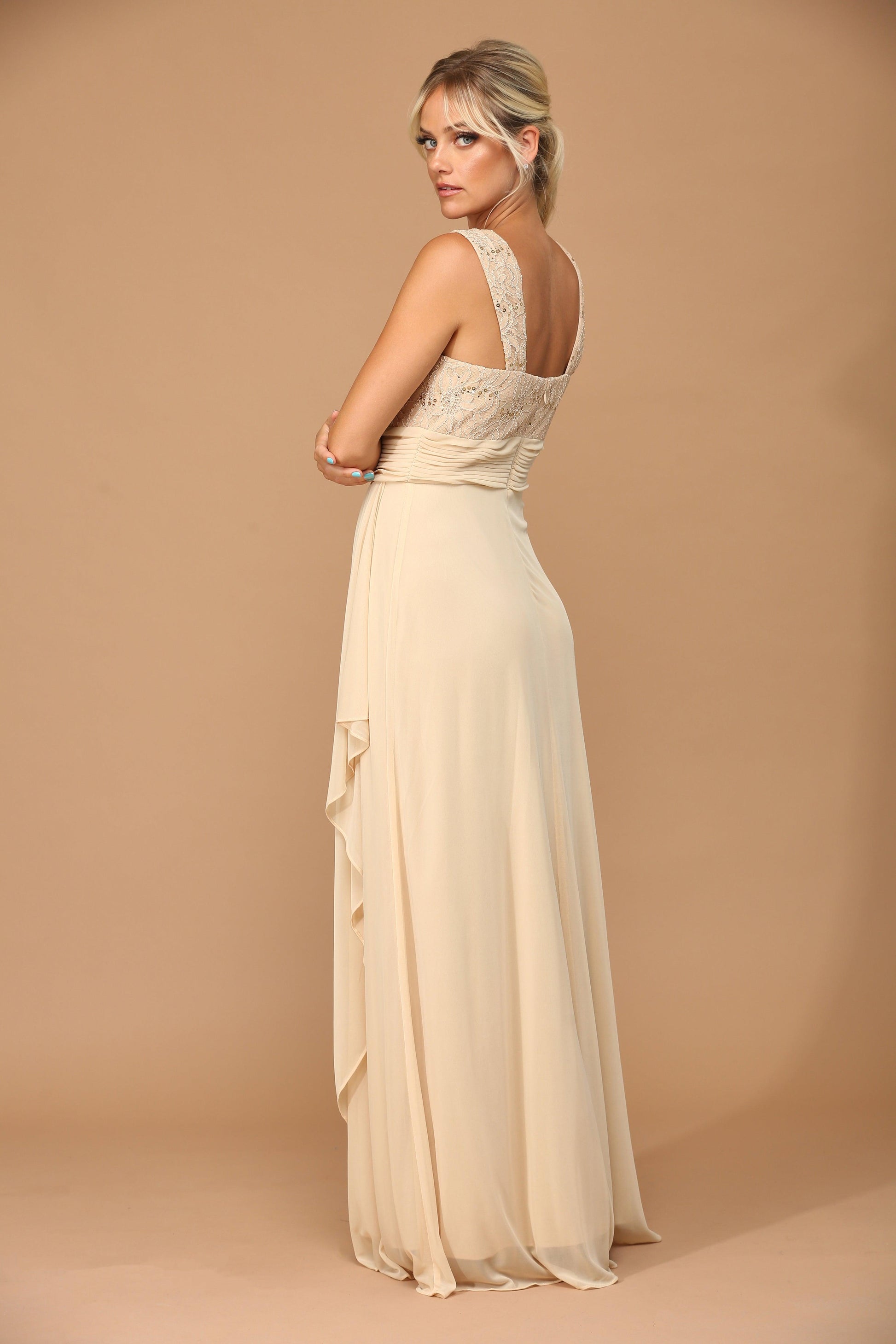 Eva Fashion 3094 Long Mother of the Bride Formal Jacket Dress