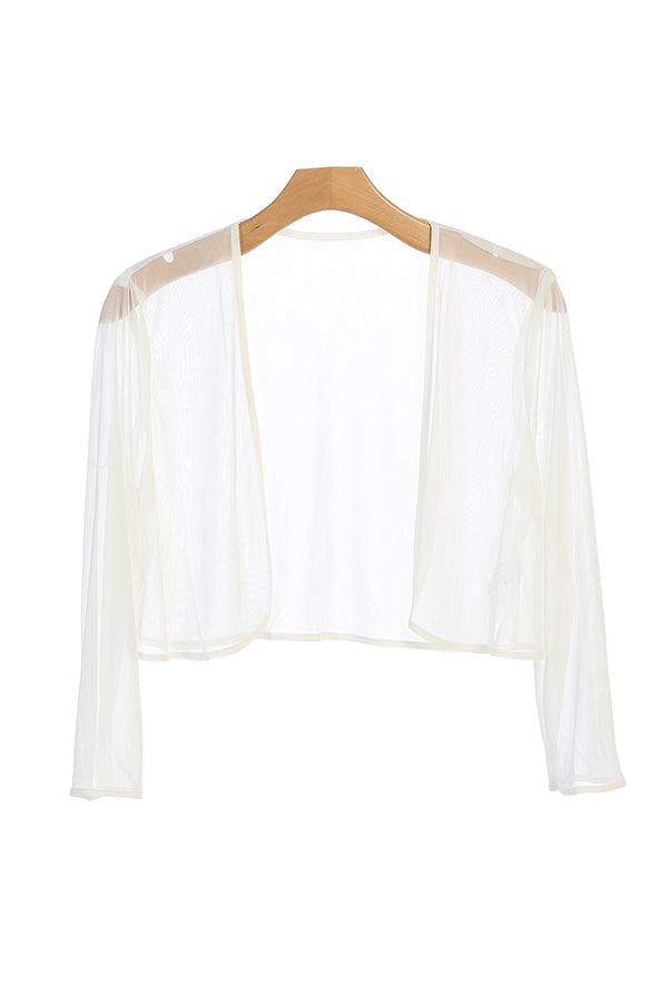 Eva Fashion 3277 Chiffon Bolero Jacket