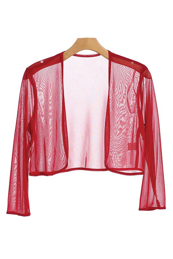 Eva Fashion 3277 Chiffon Bolero Jacket