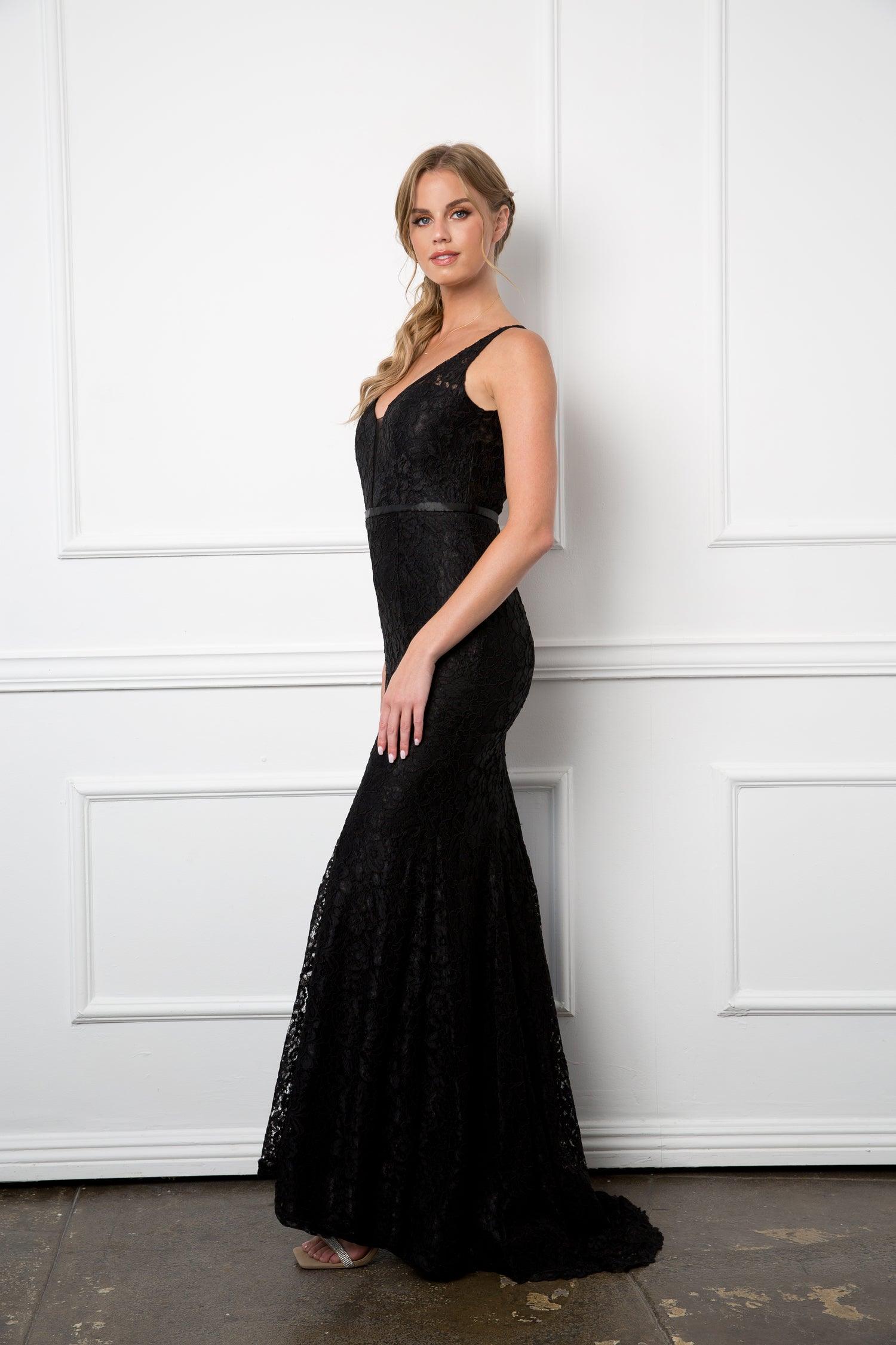 Prom Dresses Prom Long Sleeveless Formal Dress Black