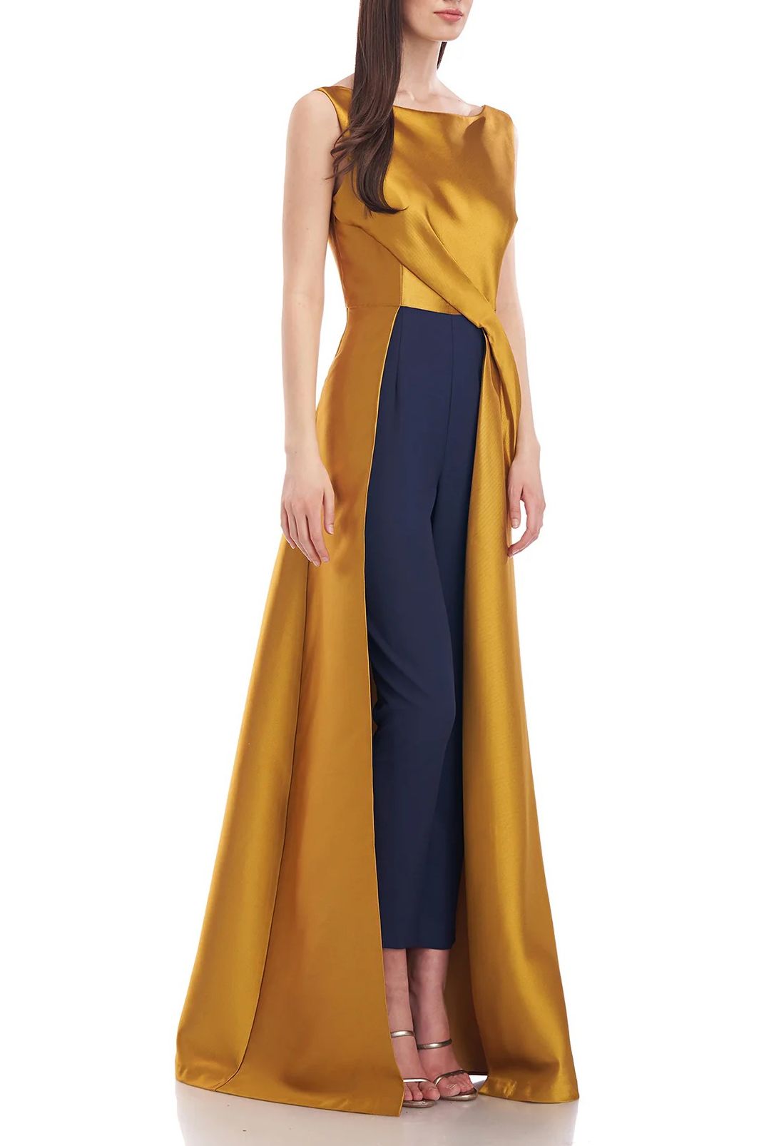 Jumpsuit Long Formal Sleeveless Jumpsuit FREESIA NAVY