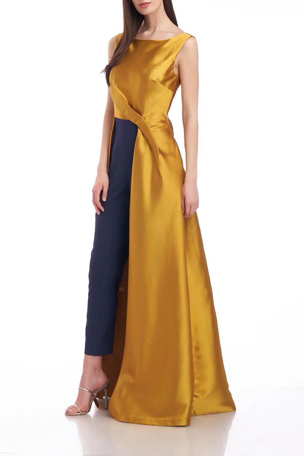 Jumpsuit Long Formal Sleeveless Jumpsuit FREESIA NAVY