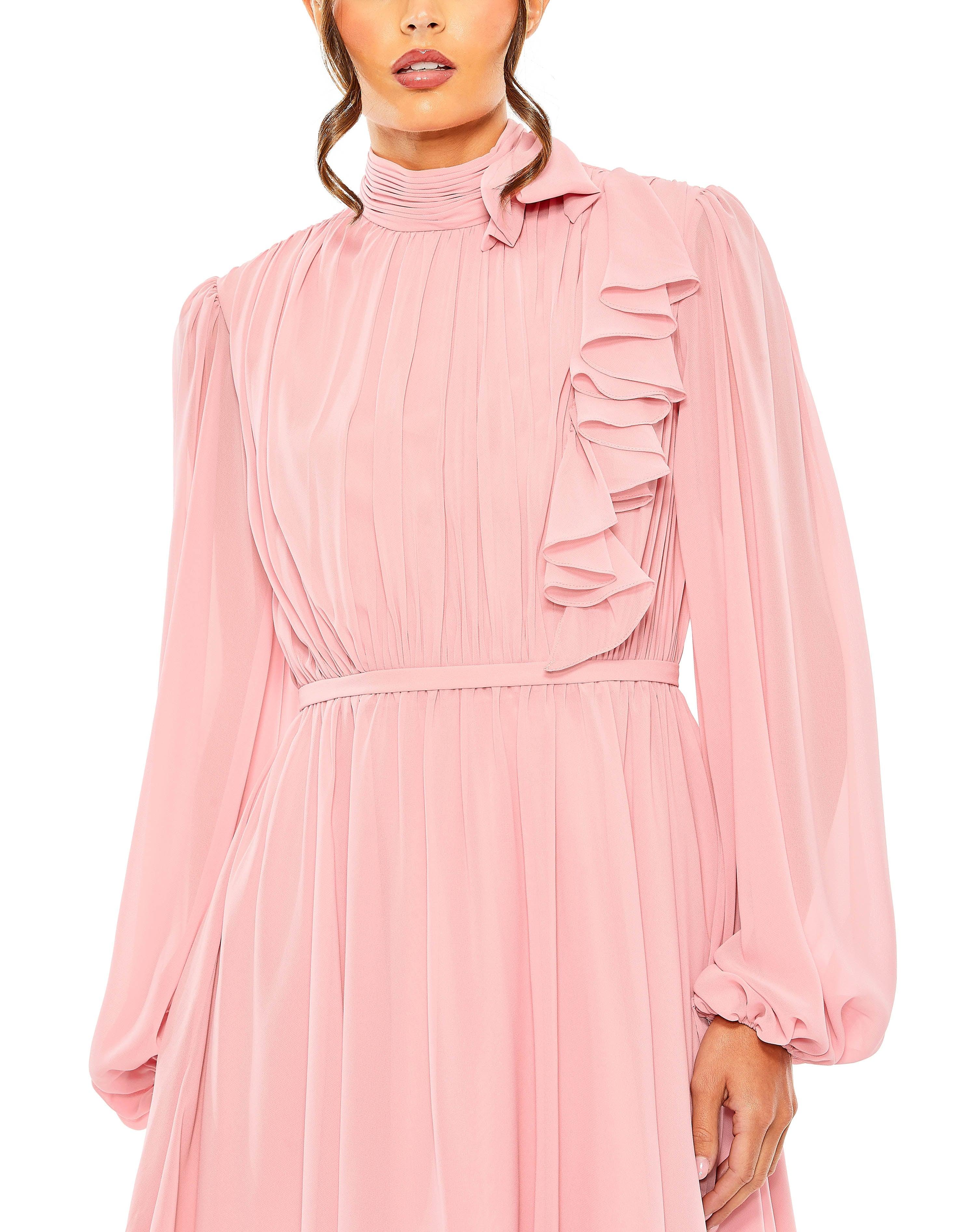 Cocktail Dresses Long Sleeve Short Cocktail Dress Orchid