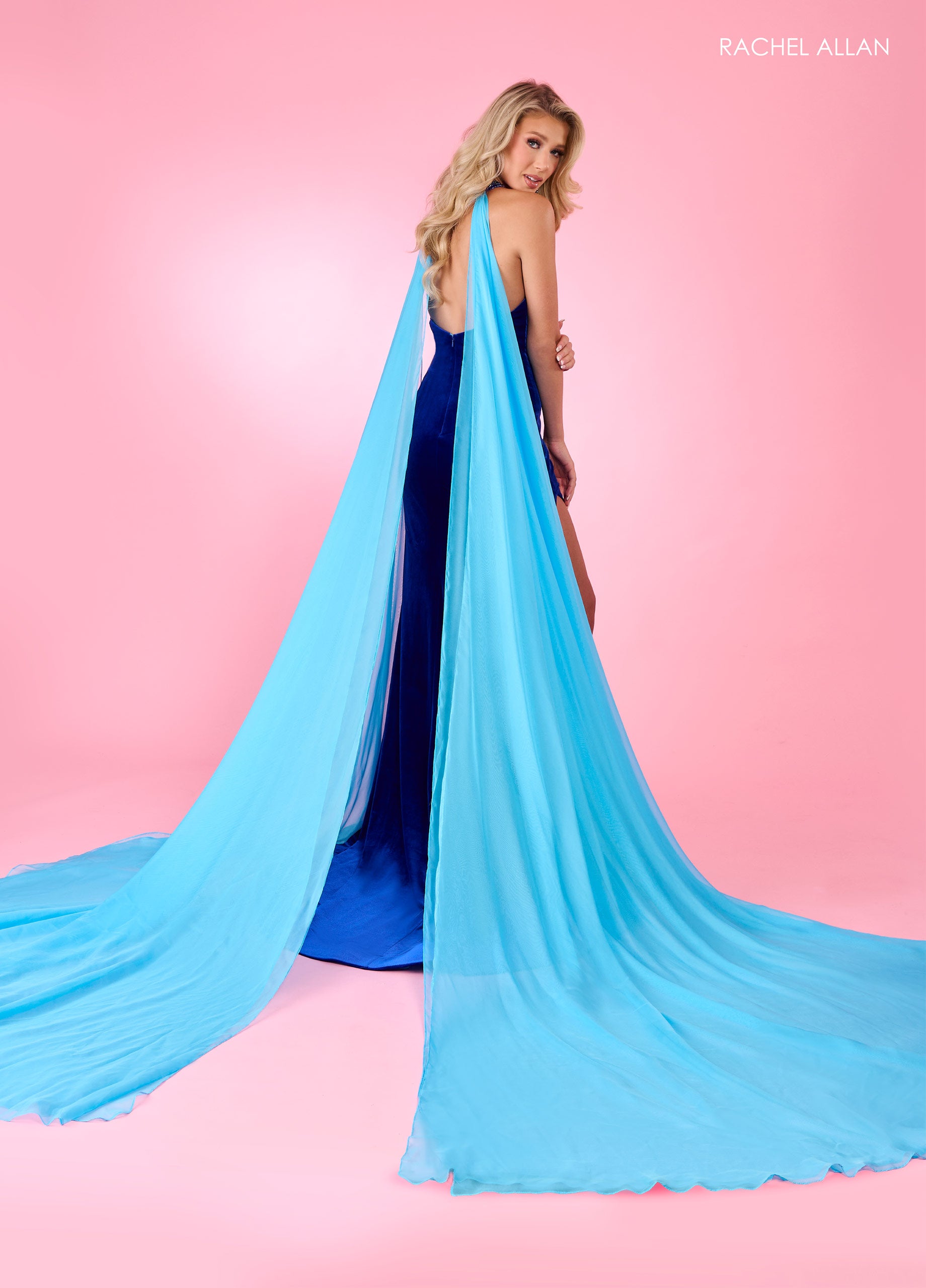 Prom Dresses Fitted Long Prom Dress Royal Turquoise