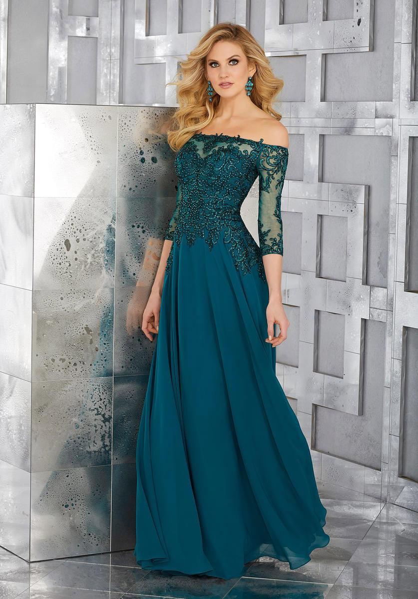 Bridal Sale Madeline Gardner Mother Of The Bride Dresses Teal MGNY