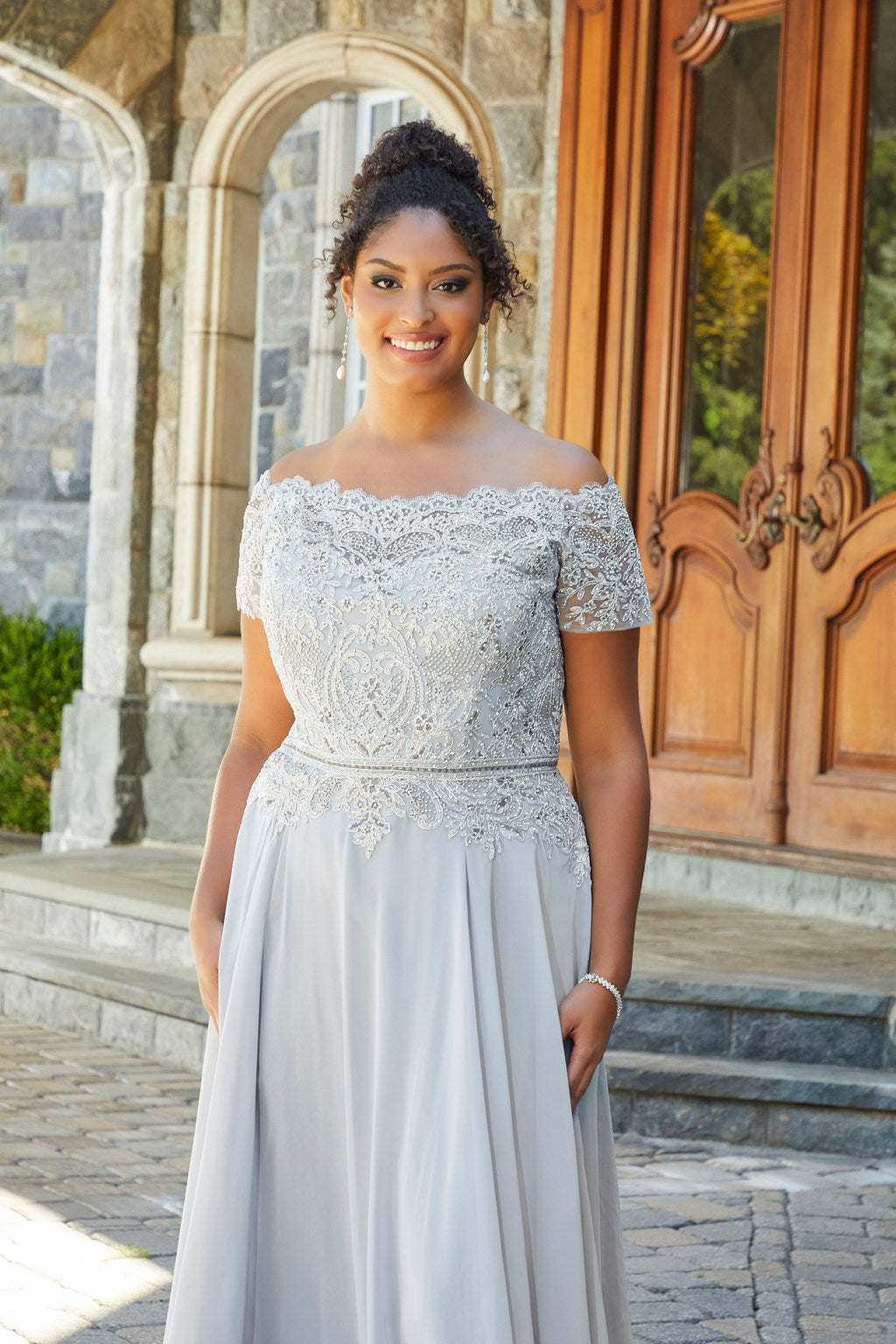 MGNY Madeline Gardner New York 72133 Long Formal Evening Dress