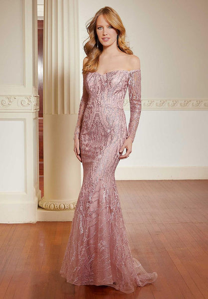MGNY Madeline Gardner New York 72634 Long Formal Dress