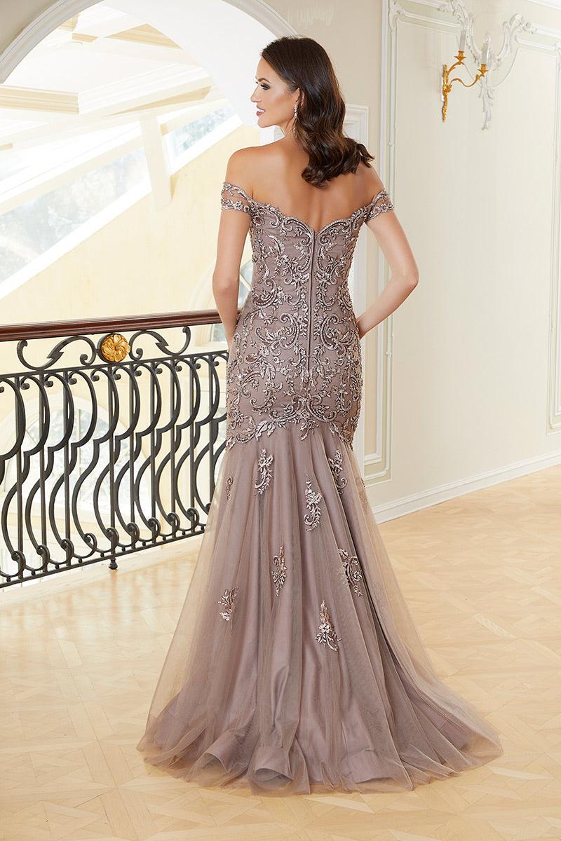 MGNY Madeline Gardner New York 72724 Long Formal Dress