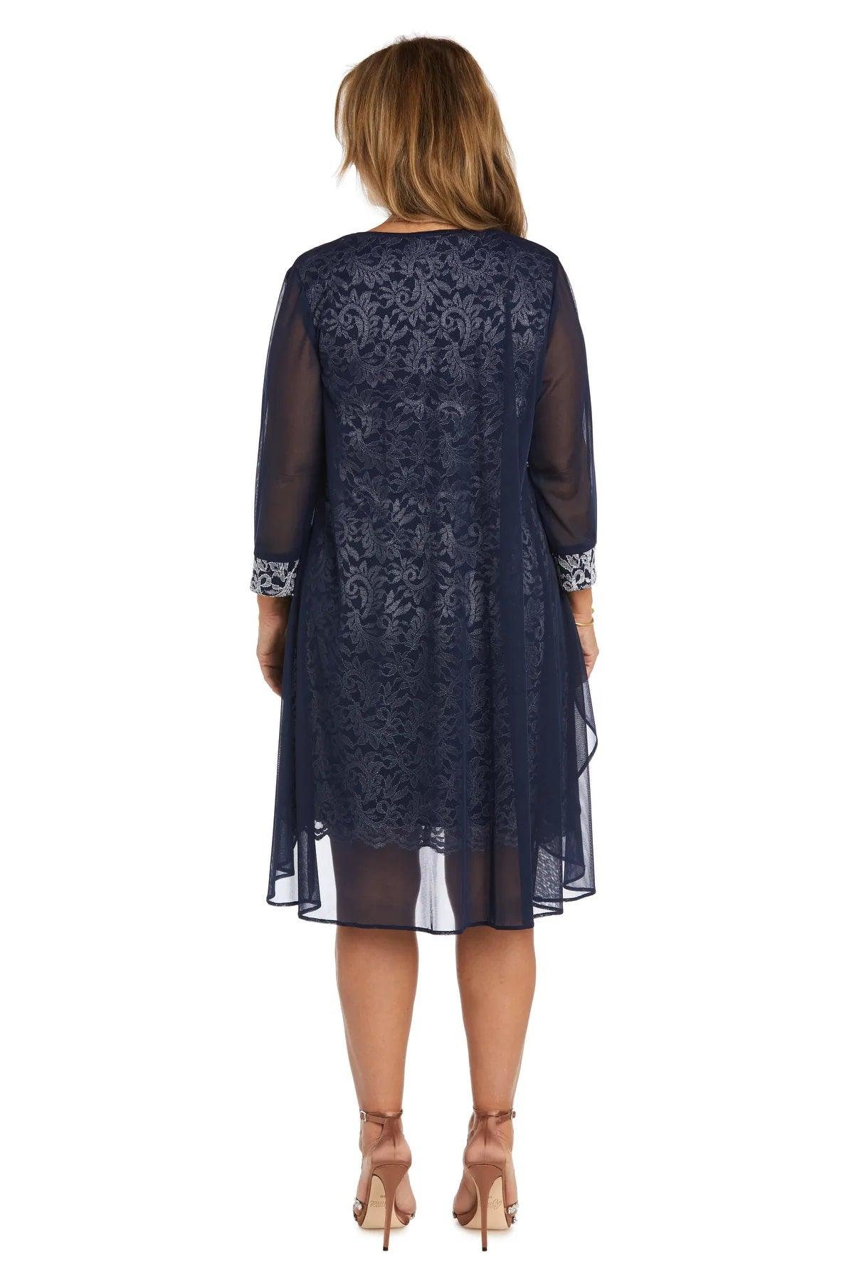 R&M Richards 7312 Short Two Piece Jacket Dress