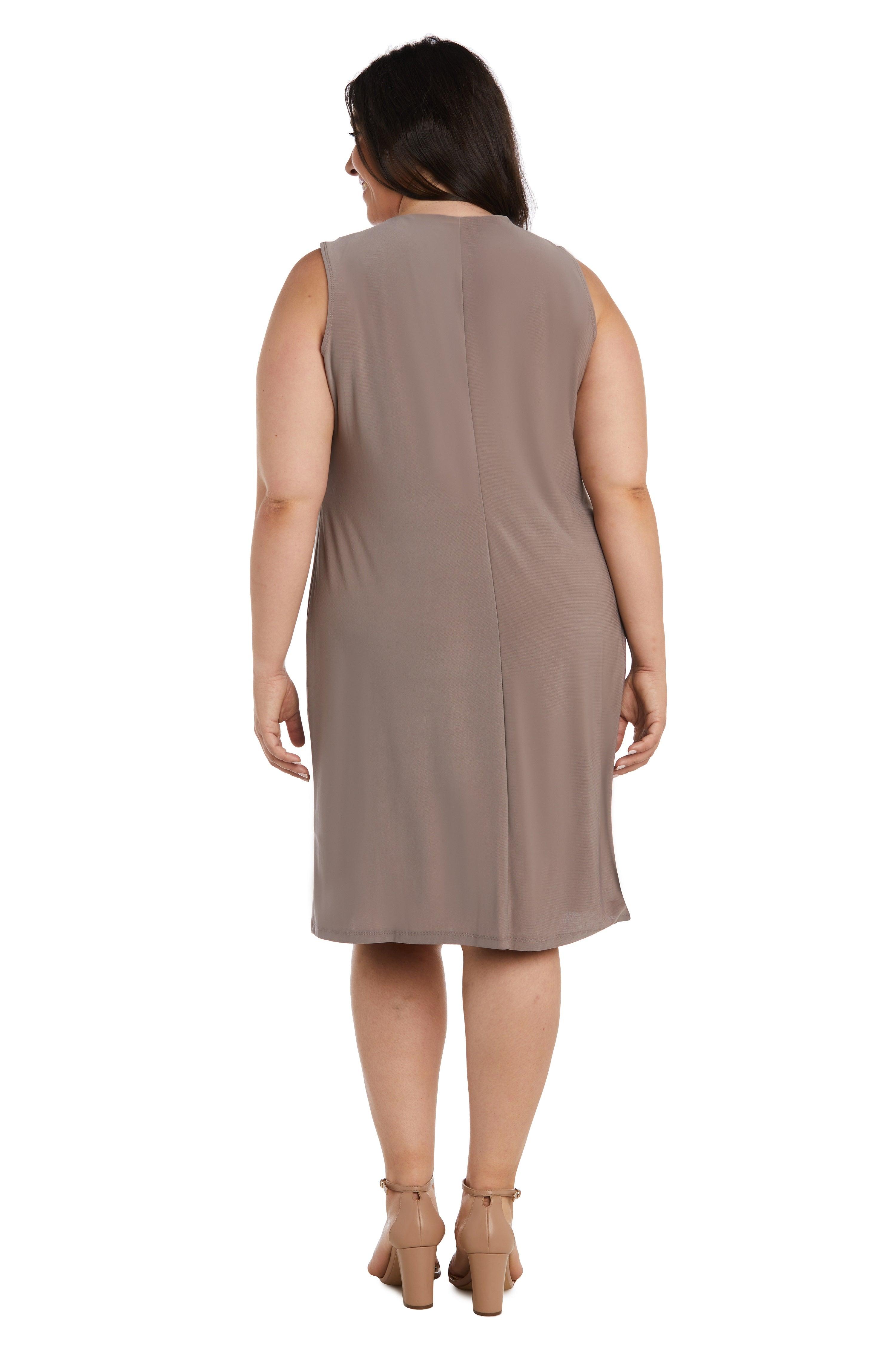 R&M Richards 7597W Short Plus Size Jacket Dress