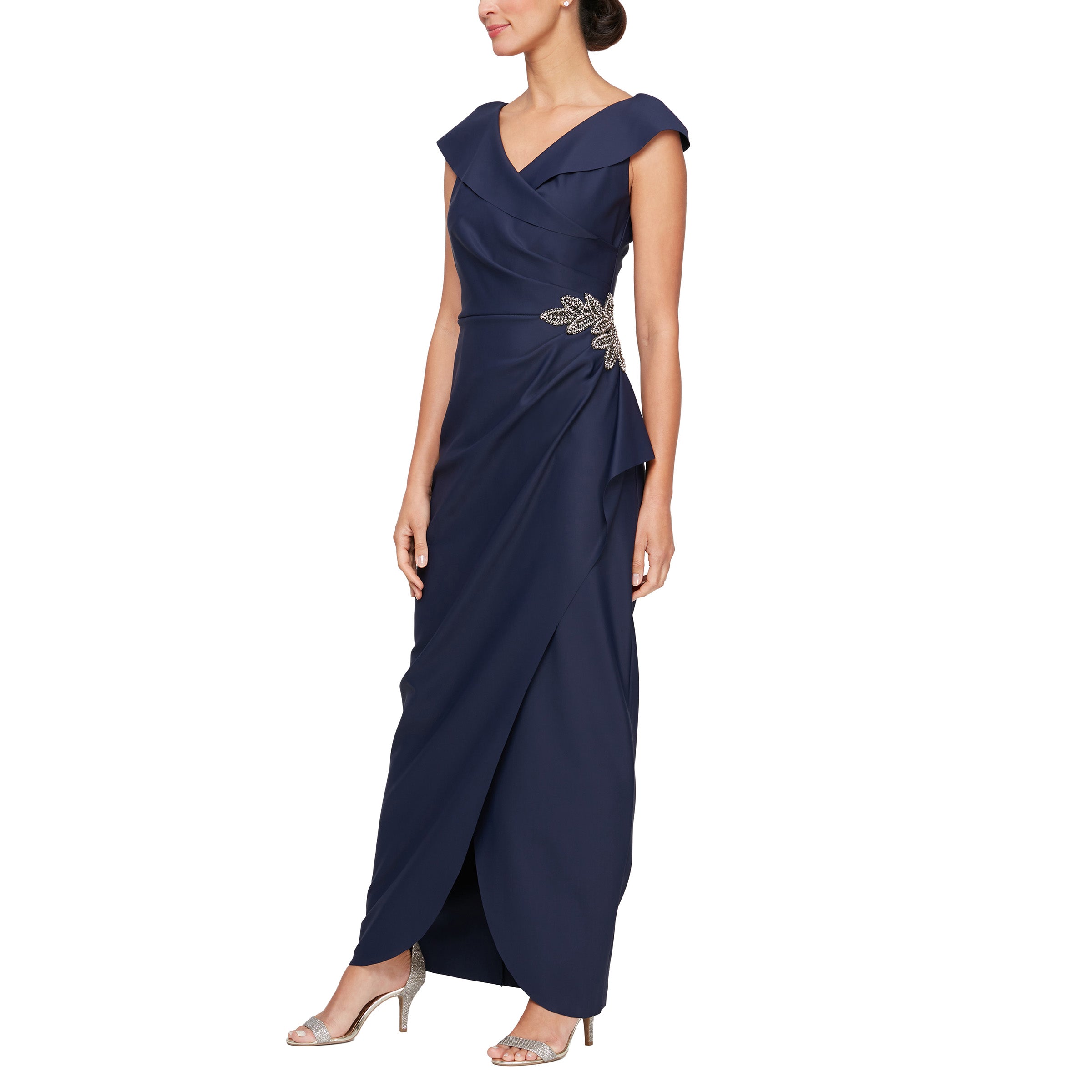 Blush Alex Evenings 8134311 Long Formal Evening Dress for $279.0