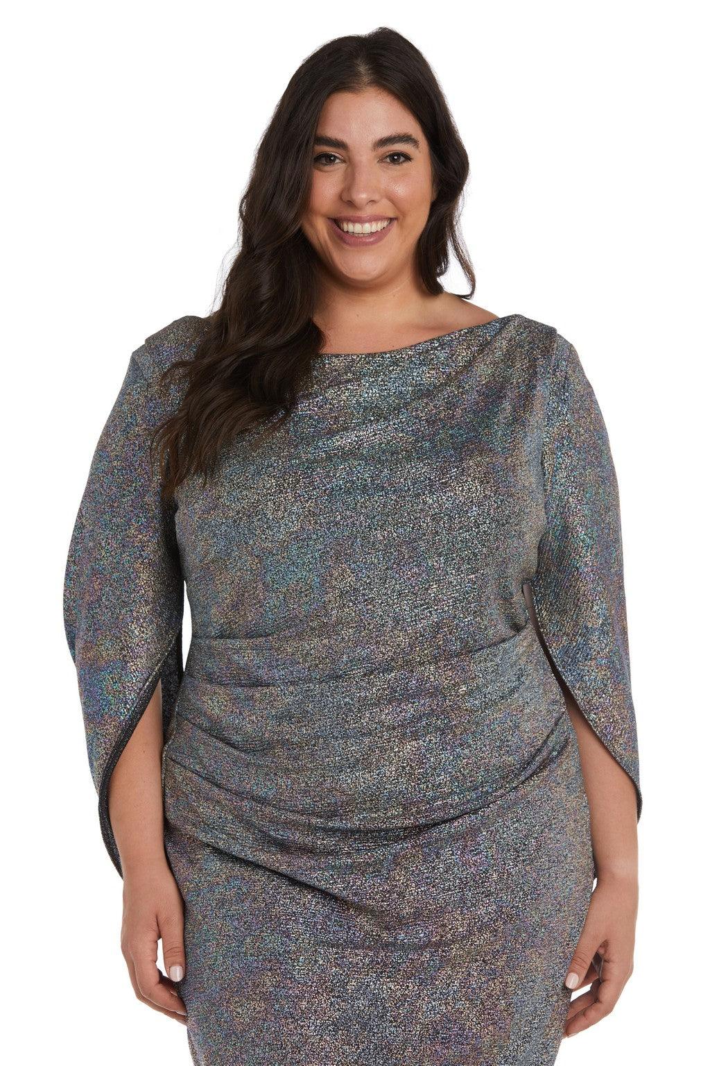 Mother of the Bride Dresses Plus Size Short Cocktail Dress Multi