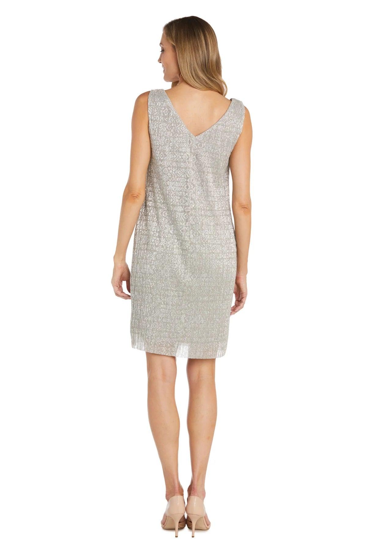 Mother of the Bride Dresses Short Two Piece Petite Jacket Dress Champagne