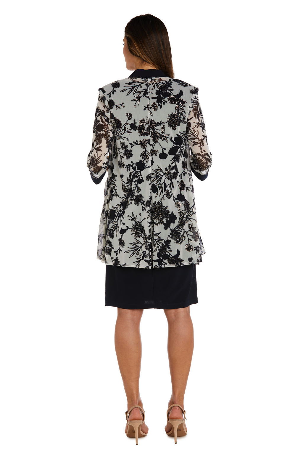 Mother of the Bride Dresses Mother of the Bride Short Jacket Dress Navy