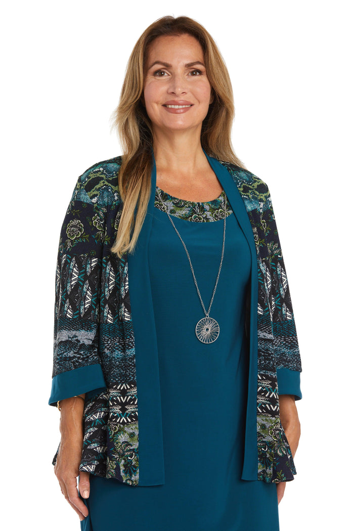 R&M Richards 9729 Two Piece Short Jacket Dress