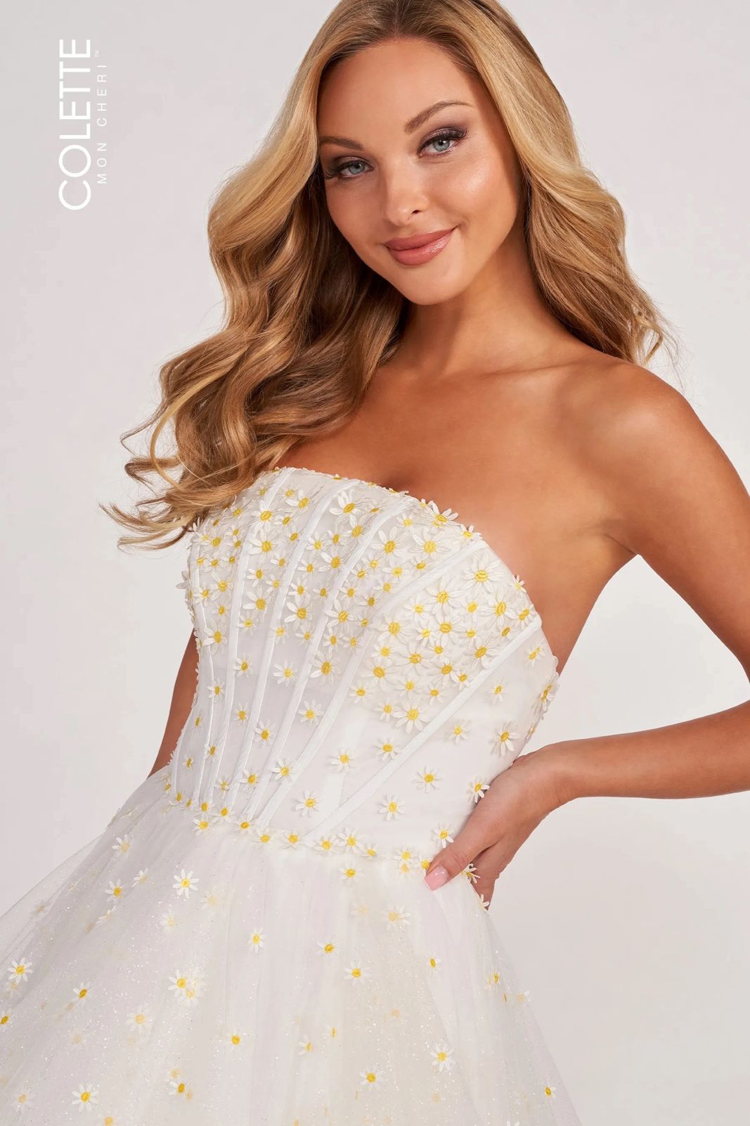 Prom Dresses Glitter Prom Long Flounce Formal Ball Gown Daisy
