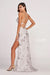 Prom Dresses Long Formal Beaded Prom Dress White/Silver