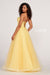 Prom Dresses Formal Long Prom Ball Gown Sunflower