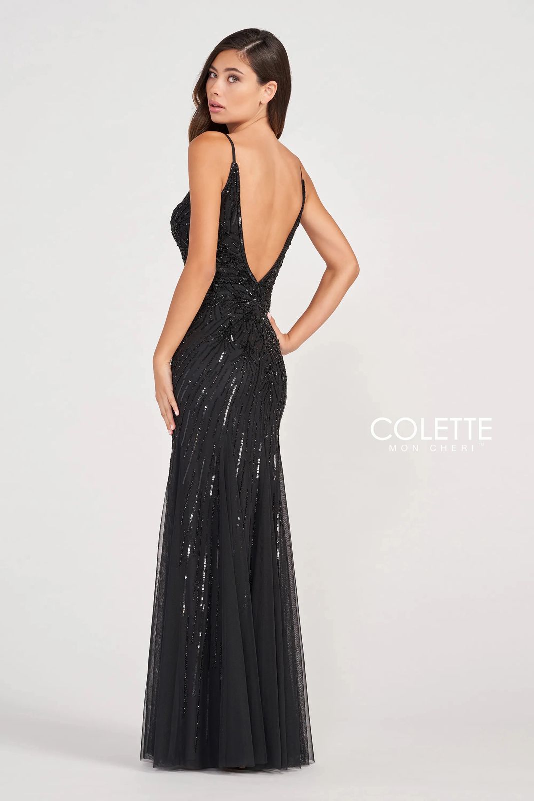 Prom Dresses Prom Long Formal Beaded Dress Black