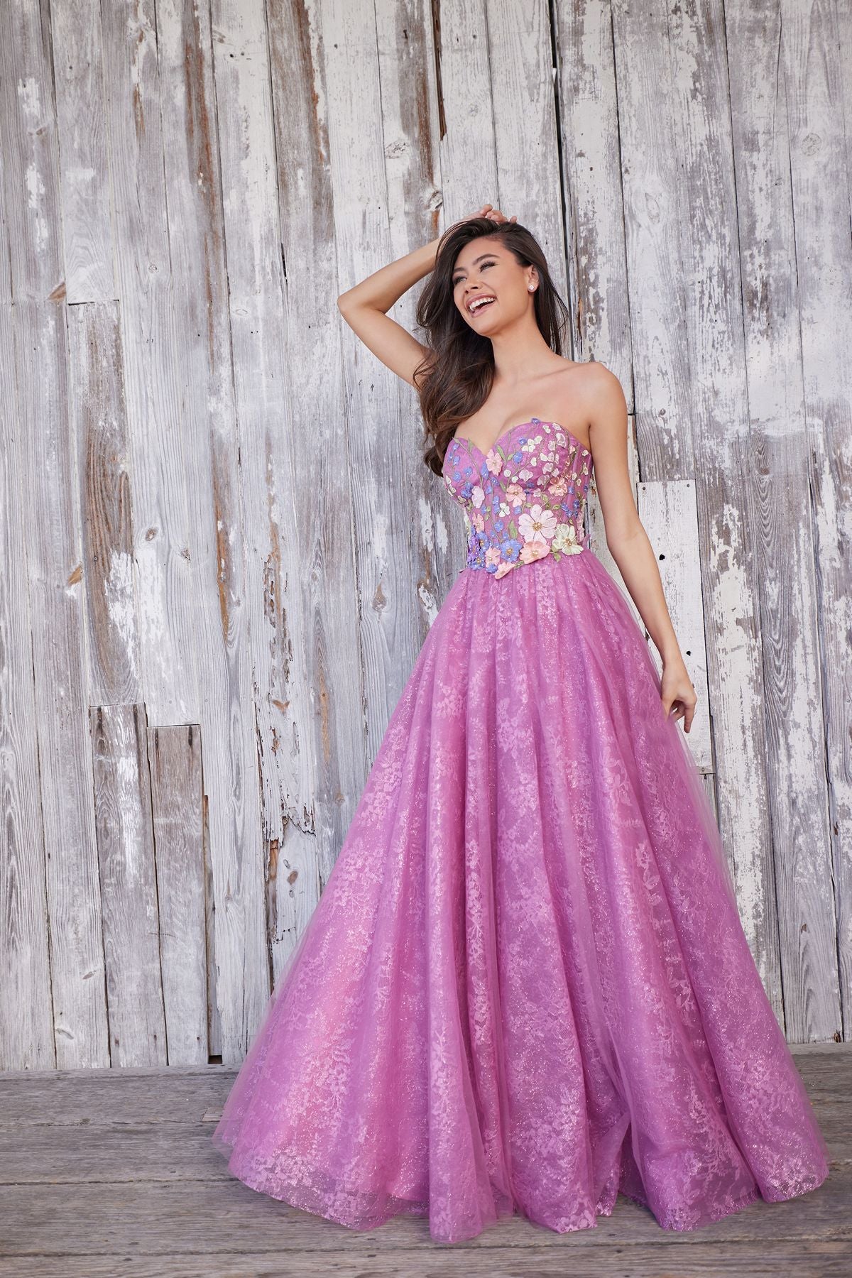 Rosewood Colette CL5153 Long Formal Glitter Prom Ball Gown for $599.99 ...