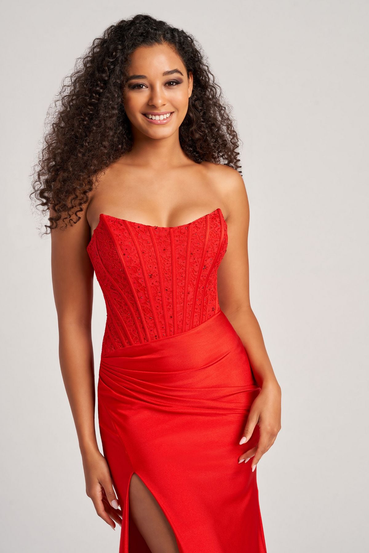 Prom Dresses Long Formal Fitted Prom Dress Red