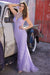 Prom Dresses Long Formal Sequin Evening Prom Gown Lilac