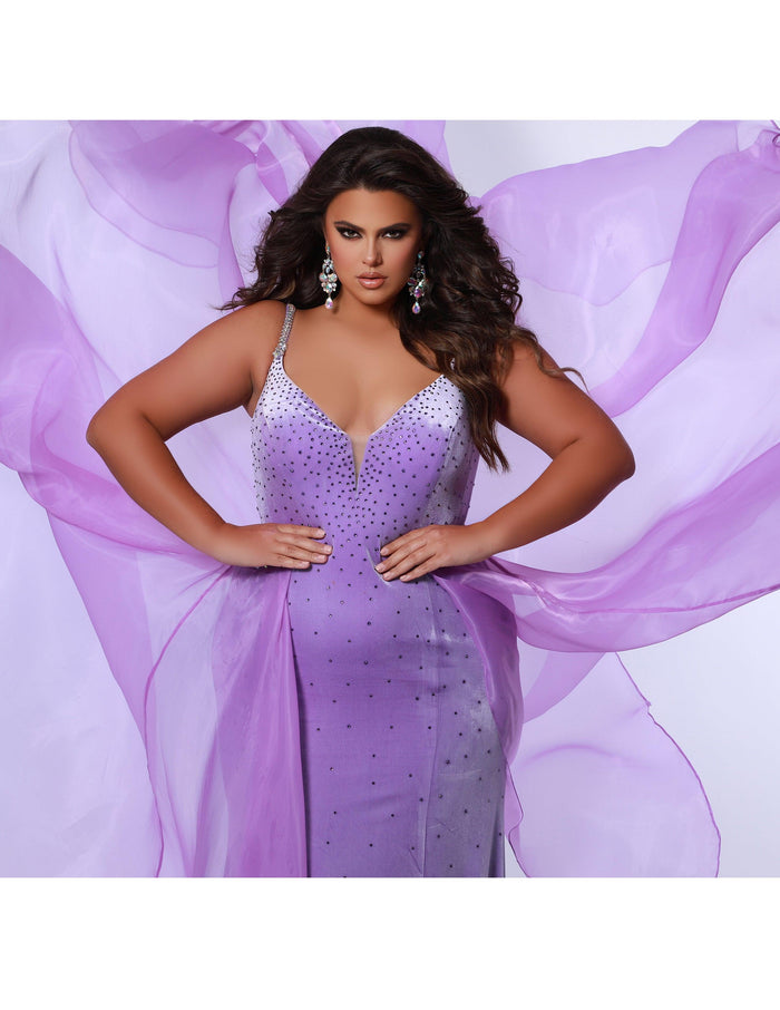 Prom Dresses Prom Plus Size Long Formal Prom Gown Lilac