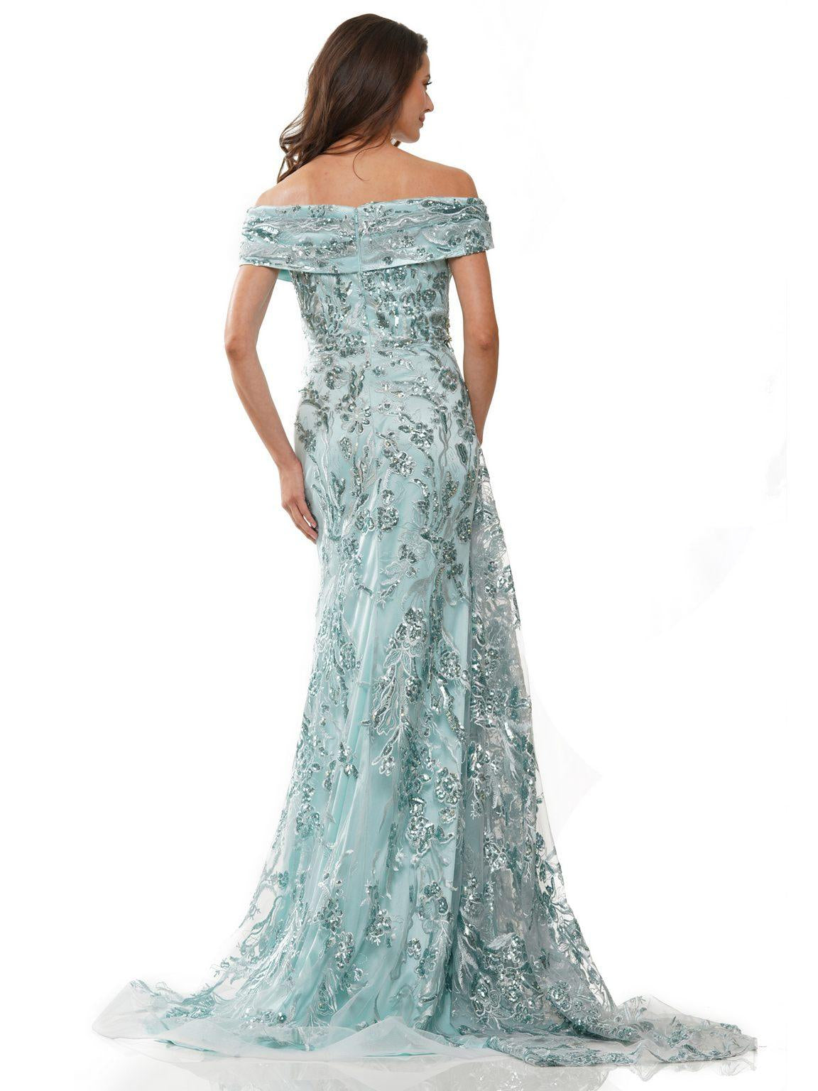 Formal Dresses Long Off Shoulder Formal Dress Spearmint