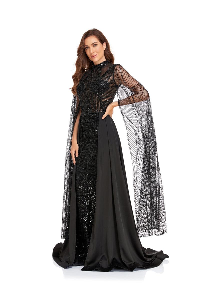 Prom Dresses Prom Long Formal Fitted Evening Dress Black