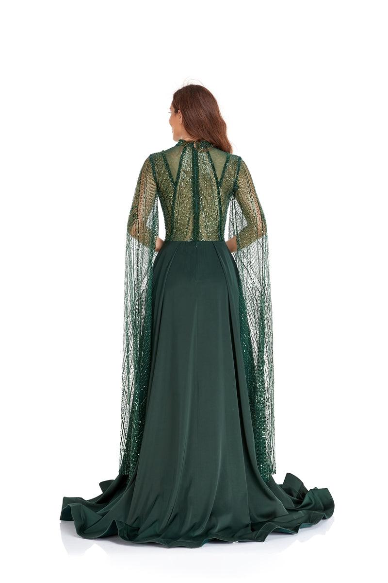 Prom Dresses Prom Long Formal Fitted Evening Dress Emerald