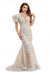 Prom Dresses Prom Long Formal Mermaid Dress Beige