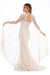 Prom Dresses Prom Long Halter Formal Cape Dress Beige