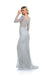 Prom Dresses Prom Long Sleeve Formal Evening Gown Grey