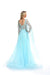 Prom Dresses Long Off Shoulder Prom Formal Dress Baby Blue