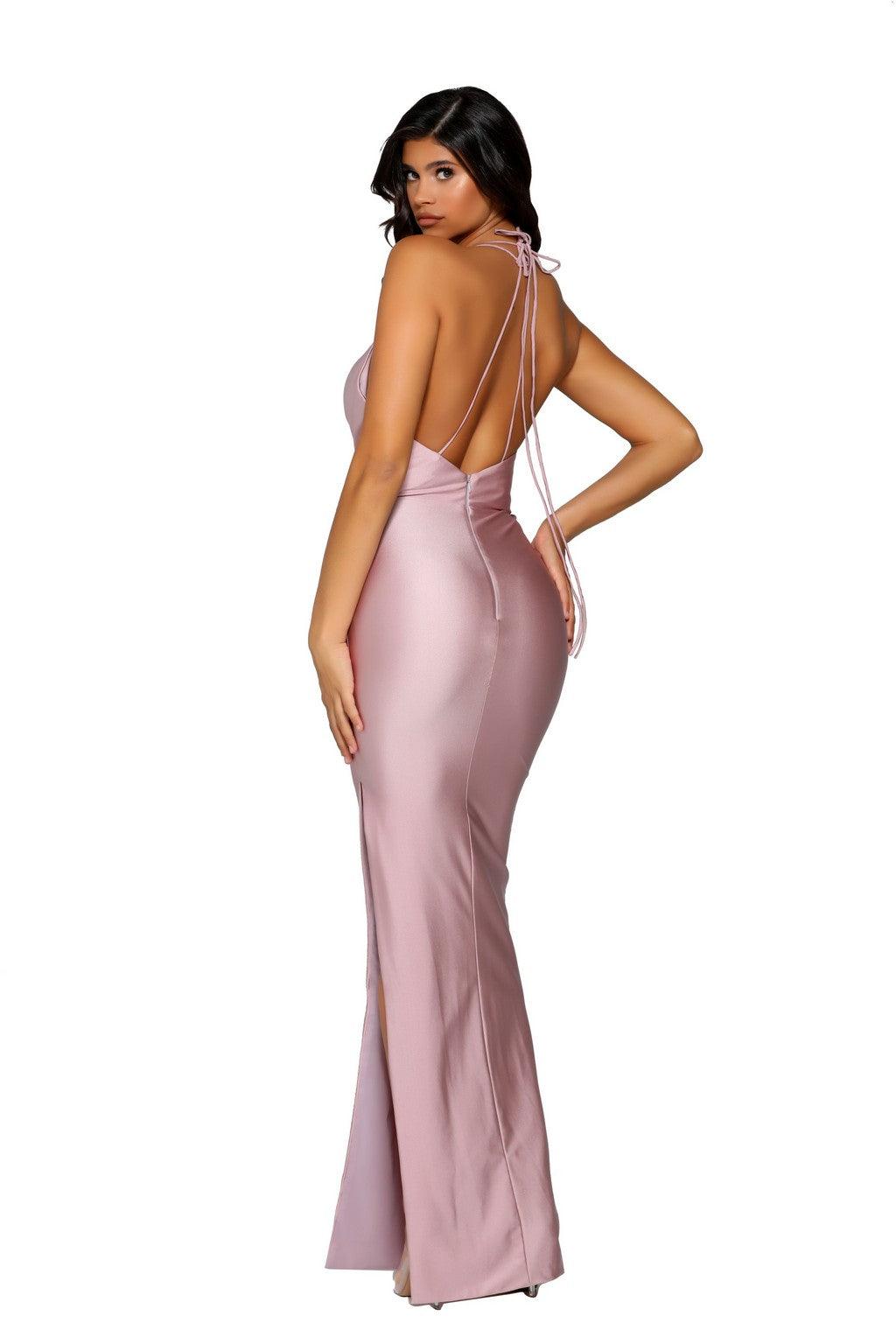 Prom Dresses Long Fitted Prom Dress Mauve