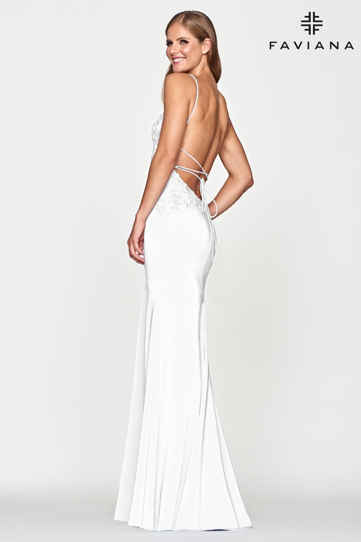 Faviana Long Prom Dress S10641