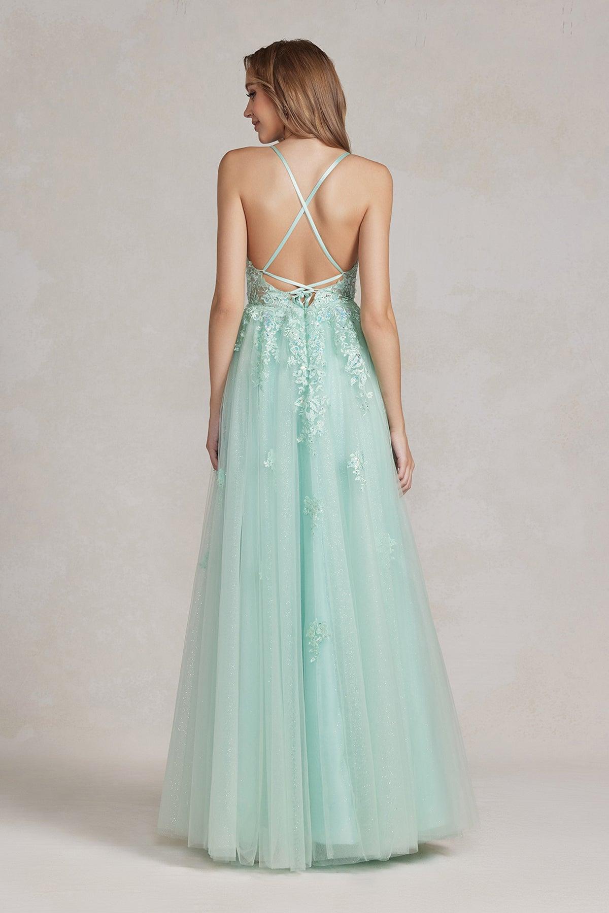 Nox Anabel T1081 Long Sexy A Line Prom Dress Lilac