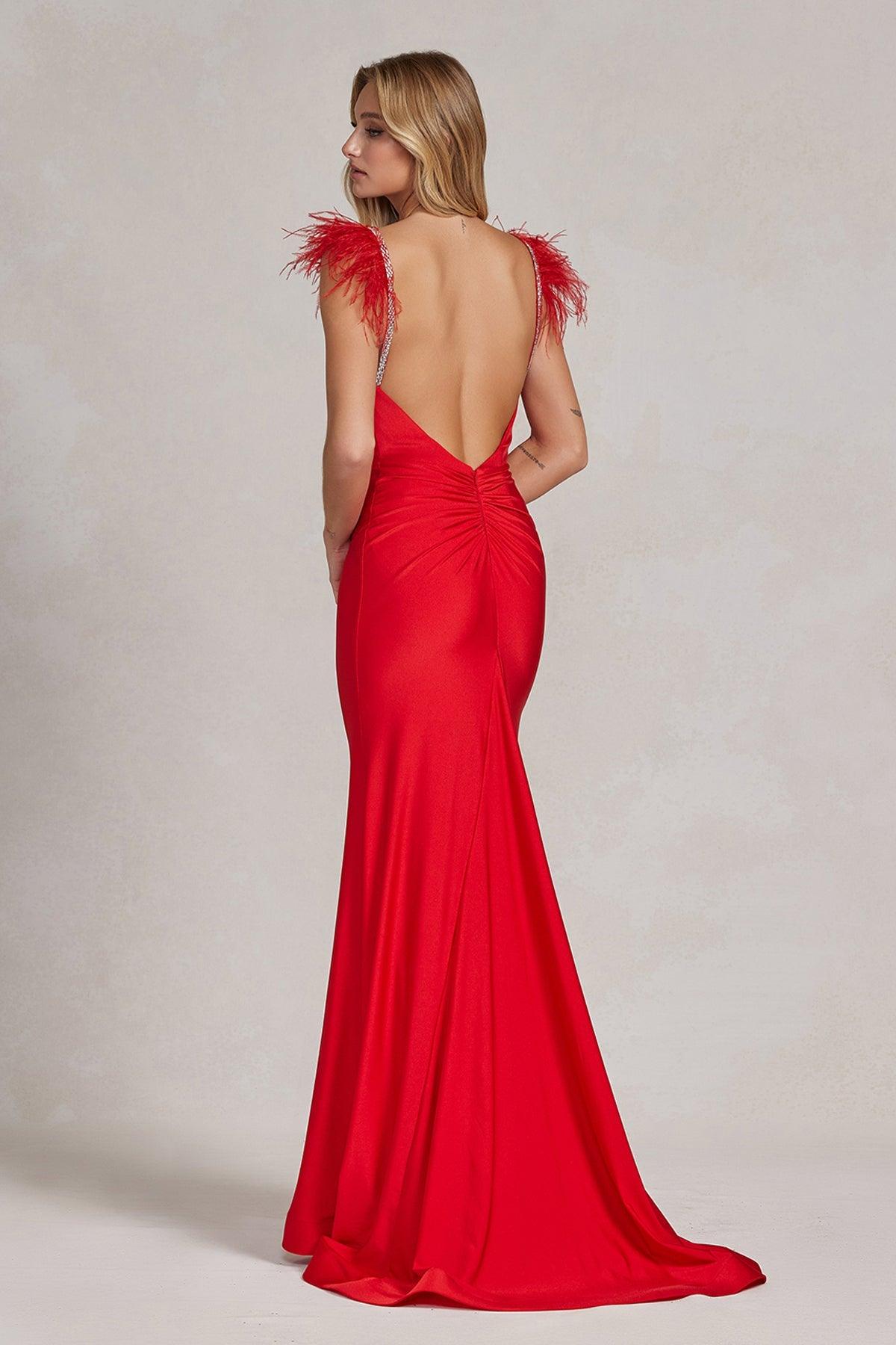 Nox Anabel T1138 Prom Long Formal Mermaid Gown Black