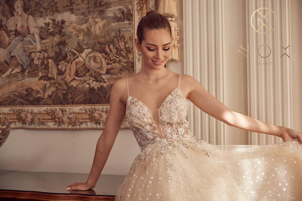 A-line Long Prom Dress - The Dress Outlet