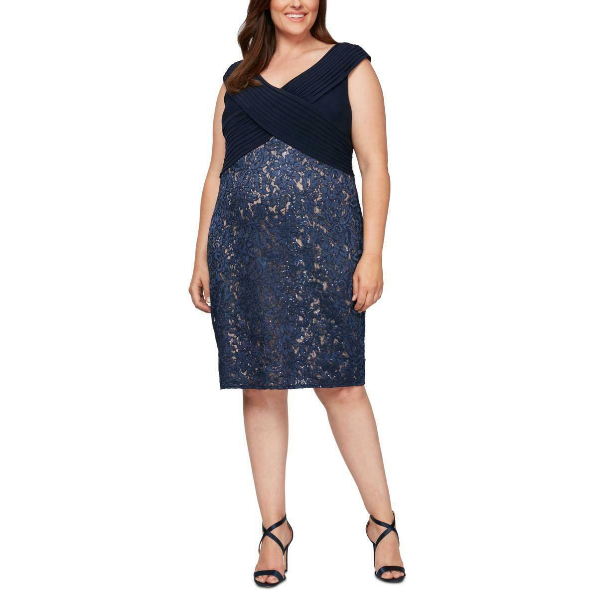 Alex Evenings Formal Short Dress - The Dress Outlet