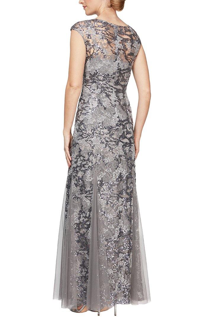 Alex Evenings Long Formal Dress 8117897 - The Dress Outlet