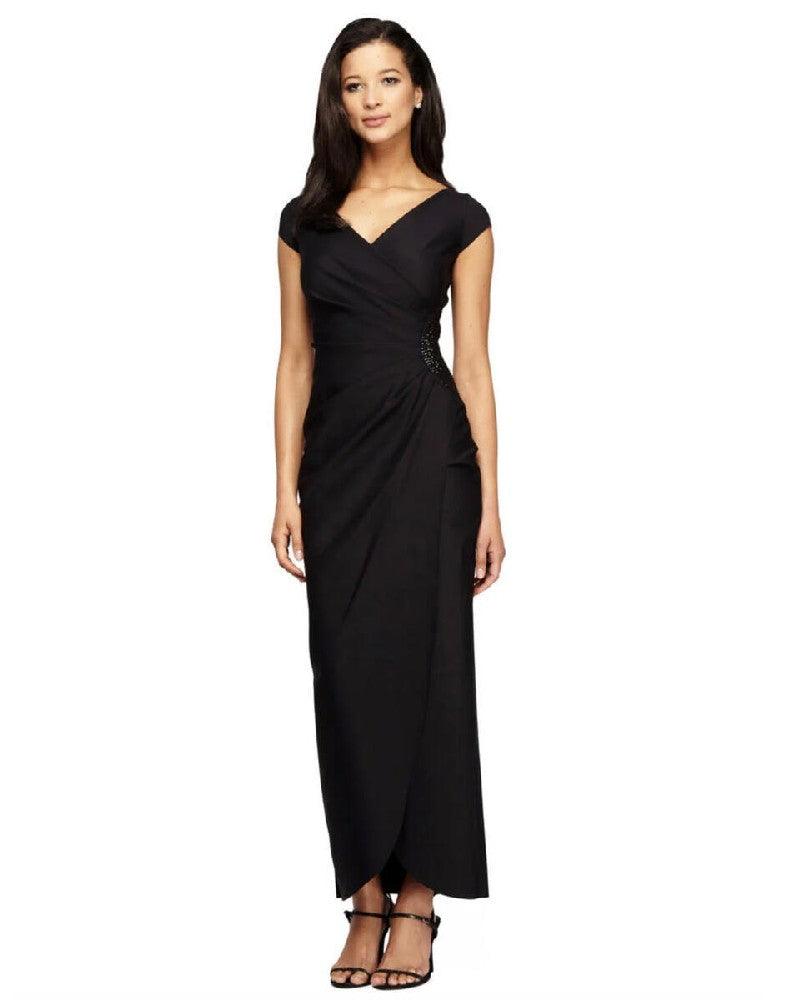 Black Alex Evenings AE134087 Long Formal Dress Sale for $89.99 – The ...