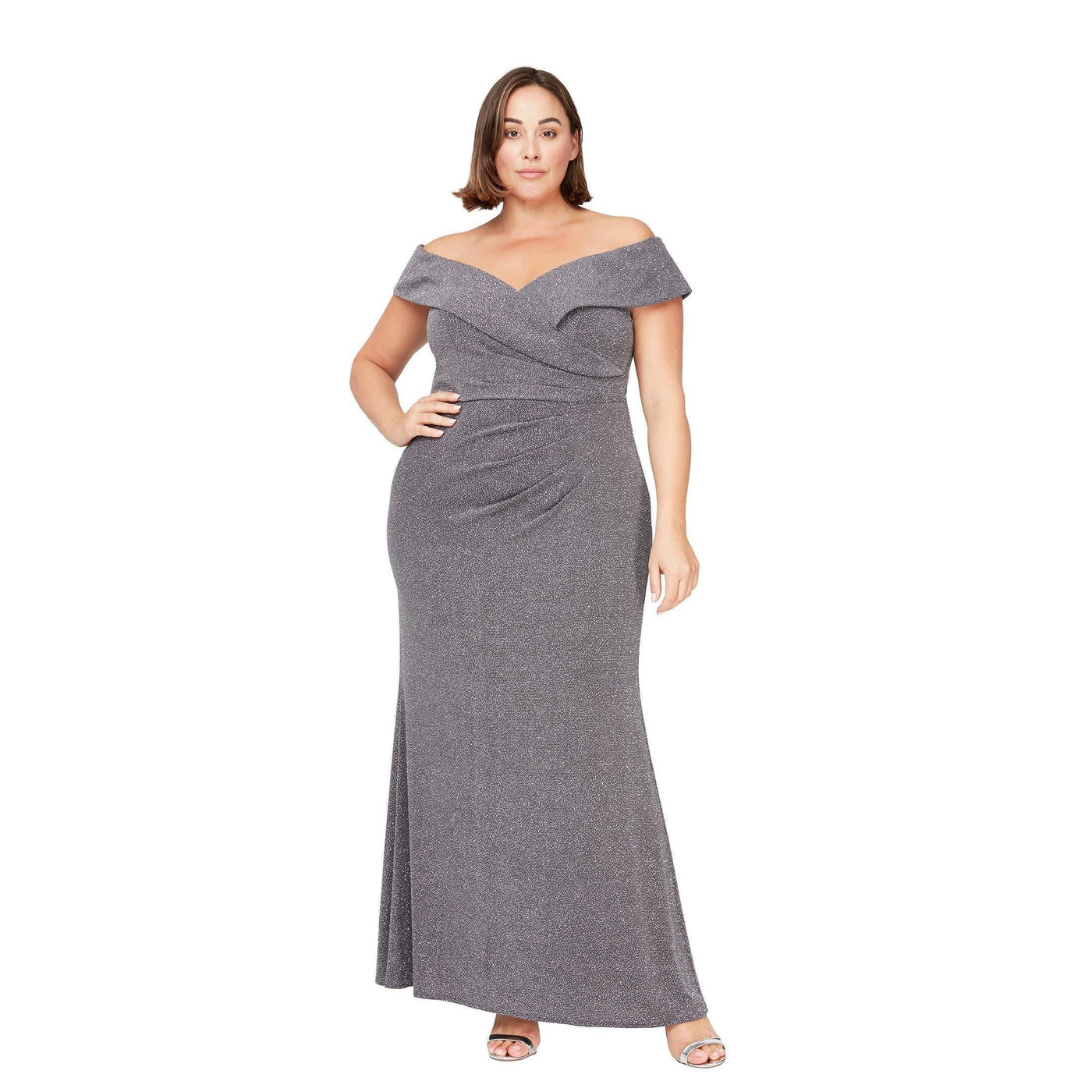 Alex Evenings Long Plus Size Formal Dress 8427519 - The Dress Outlet